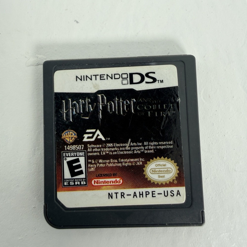 Nintendo DS Harry Potter: And the Goblet of Fire Cartridge only